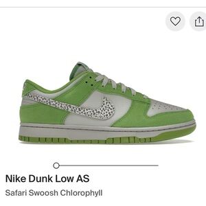 Nike Dunk Low Safari Swoosh Chlorophyll